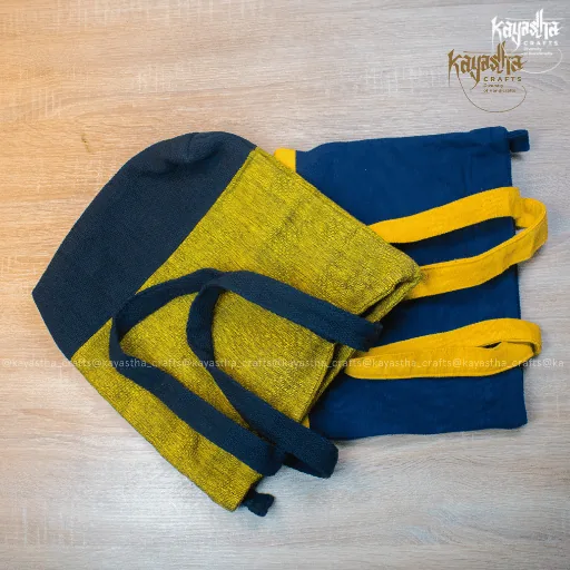 Dualtone woven carry bag