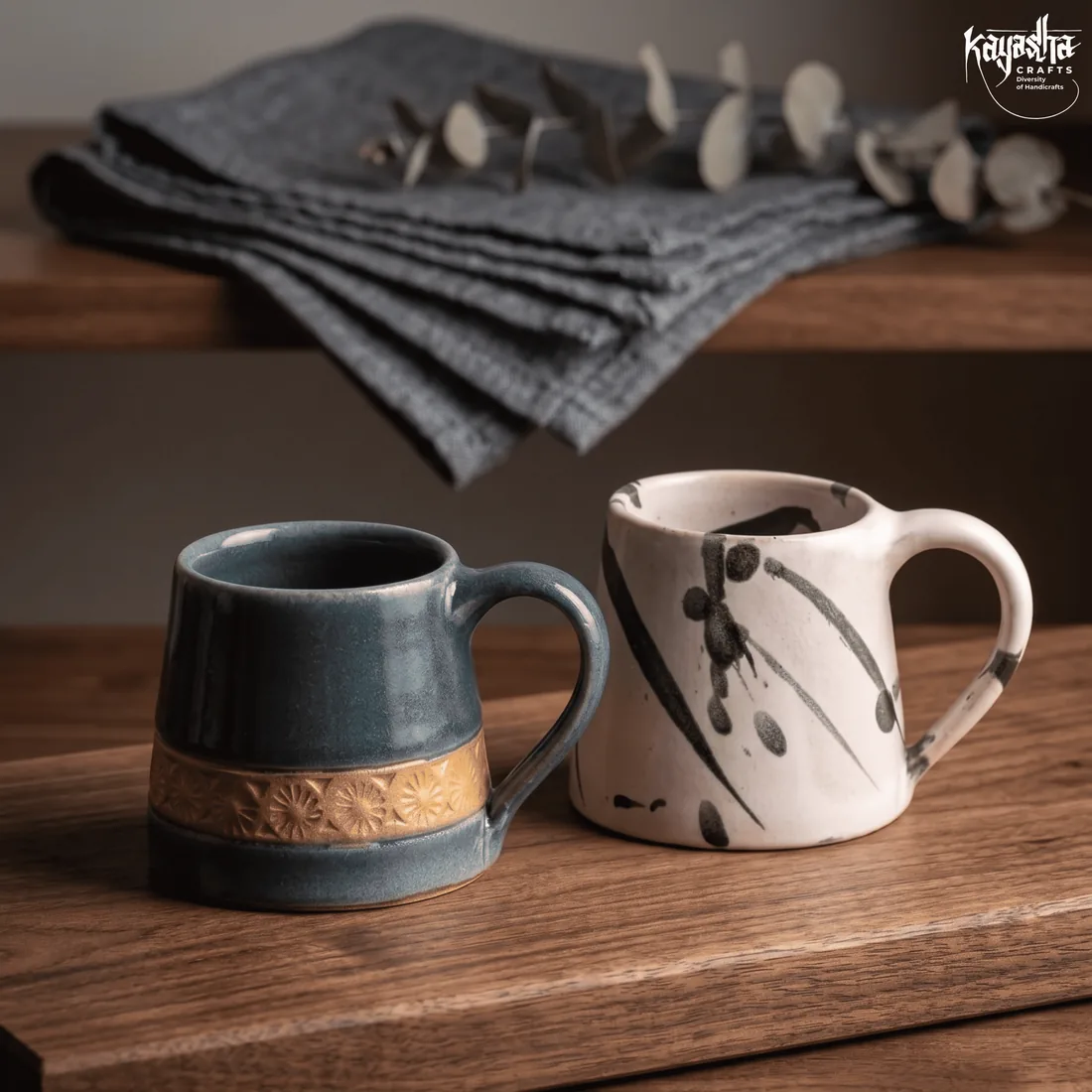 Stoneware coffee mug