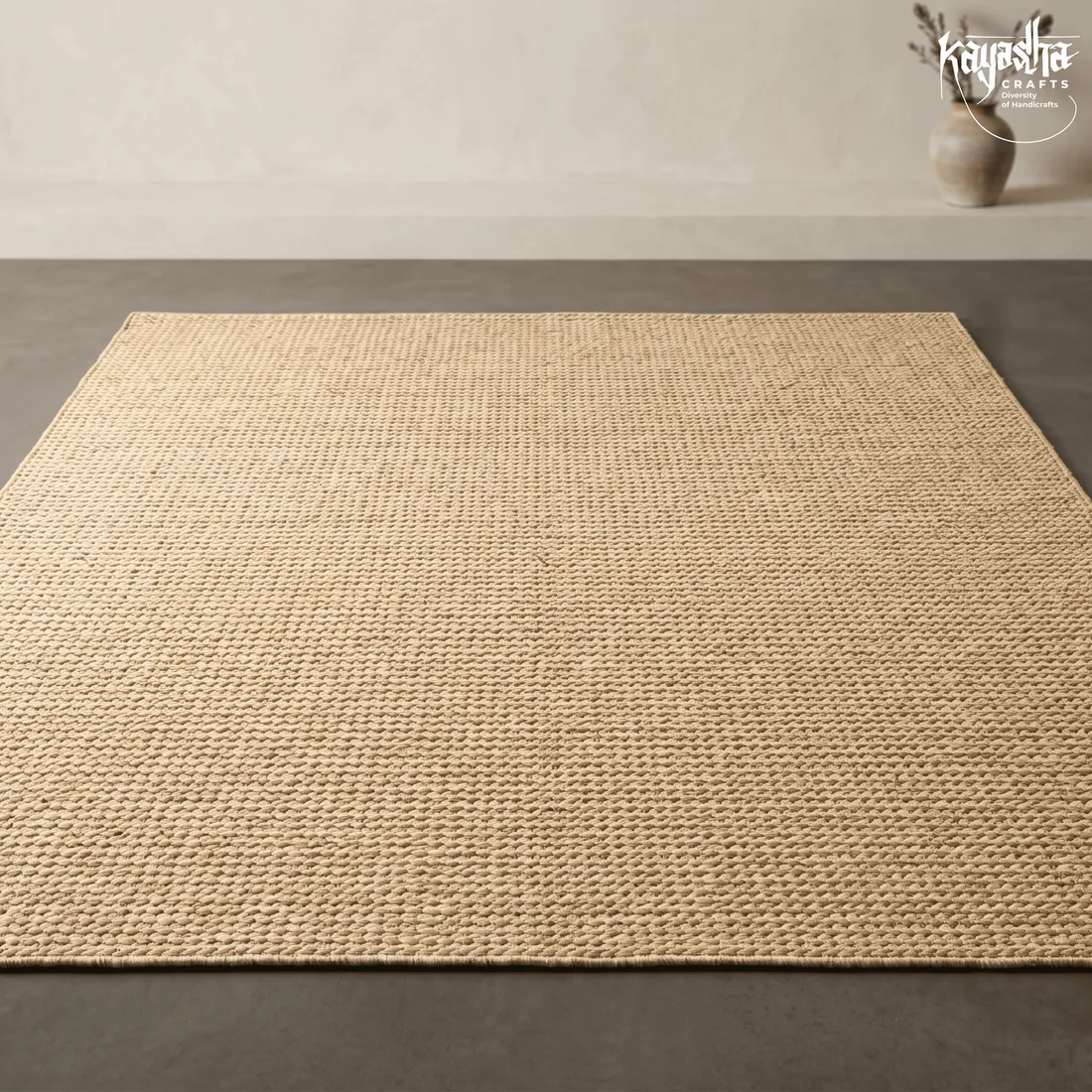Large elephant grass floor mat