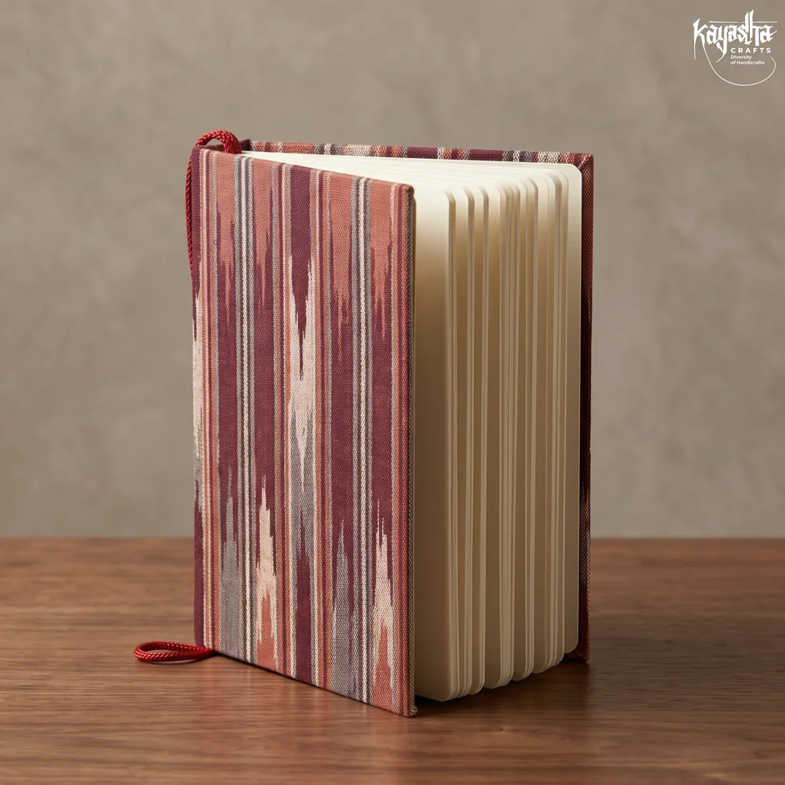 Dhaka-print lokta notebook
