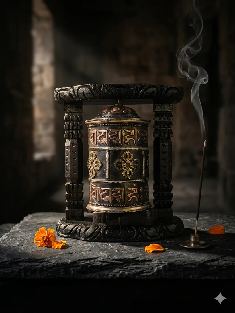 Single prayer wheel M5NO1
