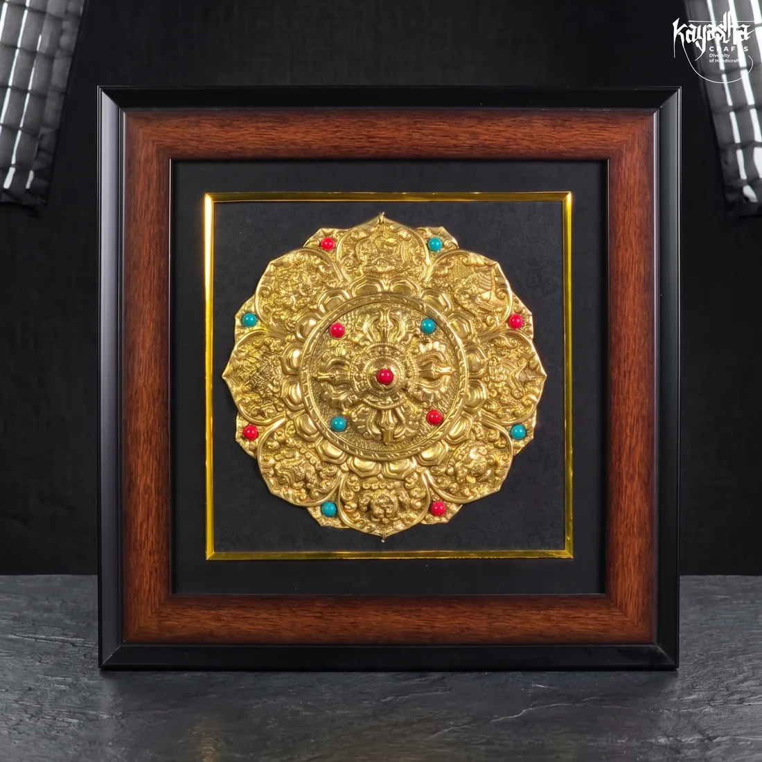 Bajra brass mandala